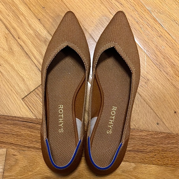 EUC Rothy’s Orange Rust, size 9 - Picture 1 of 3